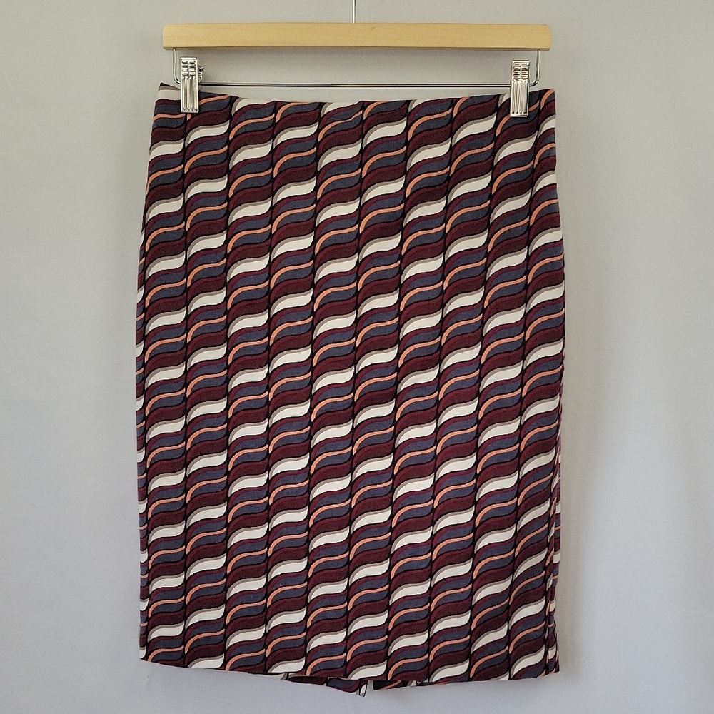 Ann Taylor Factory Geometric Patterned Skirt Size 4